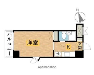スカイコート八王子【408号室号室】の間取り