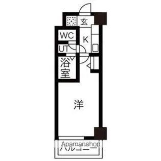 フォルビテッツァ岐阜【1階】の間取り
