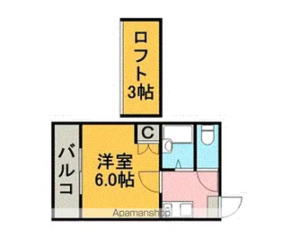 ハーベスト和白Ⅲ【2階】の間取り