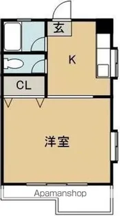 ガーデンヒルズ【601号室】の間取り
