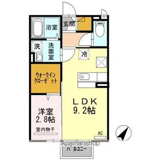 マリオン II【1階】の間取り