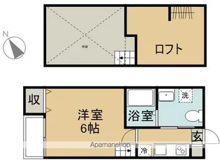 AHIMSA【2階】の間取り