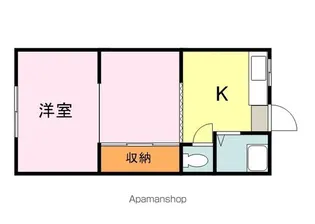 明和マンション【302号室】の間取り