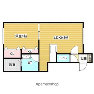 サンチャイルド4・1【2階】の間取り