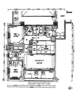 ルネサンスシティ本牧【5階】の間取り
