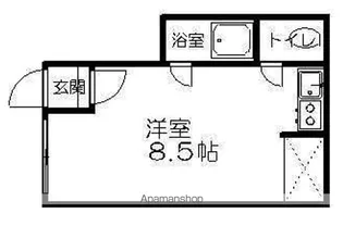 宮本ハイツ【202号室】の間取り