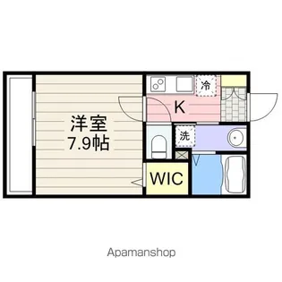 ロンボヌール稲毛【2階】の間取り
