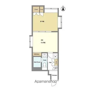 原宿東急アパートメント【1階】の間取り