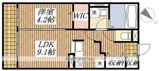 クレール花水木 【2階】の間取り