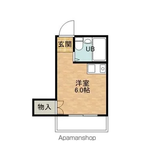 JPアパートメント摂津Ⅱ【4階】の間取り