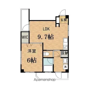 ボナールレジデンス【4階】の間取り