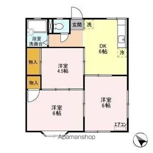 アネックスU 2【2階】の間取り