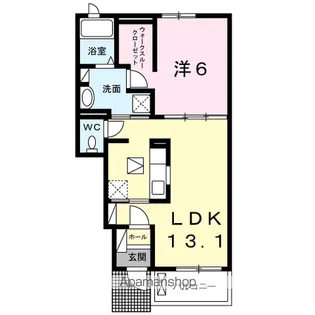 ランジェ【1階】の間取り