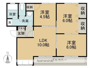 メゾンスマ【2階】の間取り
