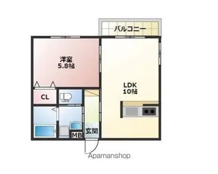 SAINT JURIEN VILLAGE【1階】の間取り