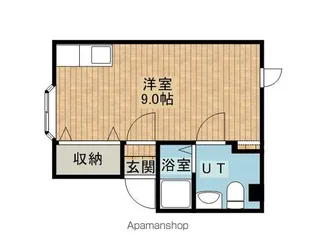 PRESTEIGEΒ【102号室】の間取り