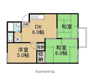 フォーブルM【1階】の間取り