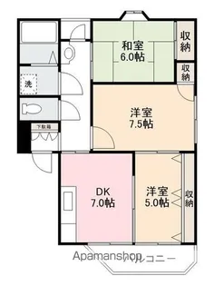 ライズマンション大町【3階】の間取り