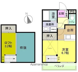YSマンション【101号室】の間取り
