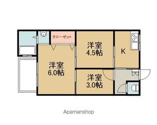 日光マンション【2階】の間取り