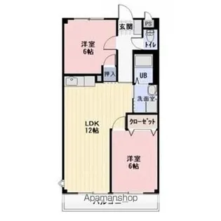 ハヤック21【1階】の間取り