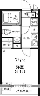 東京都杉並区永福2丁目【アパート】の間取り