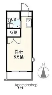 ハイツベルン【304号室】の間取り