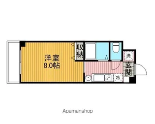 NーFLATS町田【8階】の間取り
