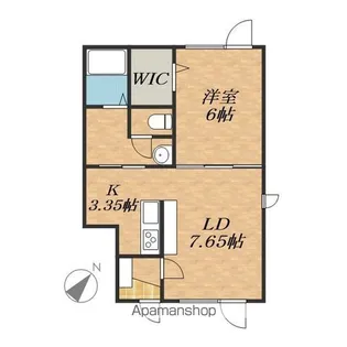 カテリーナ【1階】の間取り