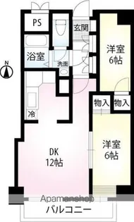 PRISM COURT 綾瀬【5階】の間取り