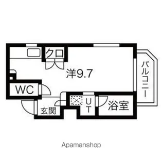 アールズヒルズ朝日が丘【4階】の間取り