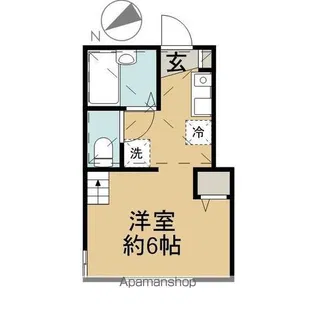 グランブルー大津【103号室】の間取り