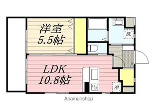 ASAMORI−SO【301号室】の間取り