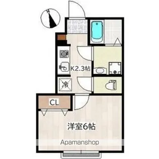 ホワイトローズⅡ【1階】の間取り