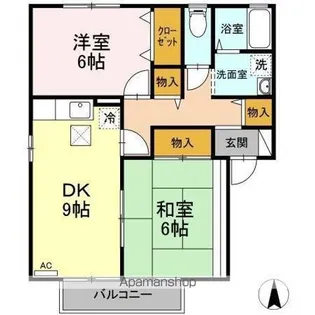 やすらぎの家 C棟【1階】の間取り