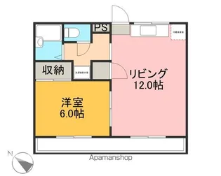 ラビットハウスフレンズ【101号室】の間取り