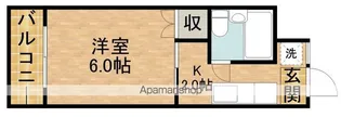 佐鳴台テニスビレッジ【A10号室】の間取り