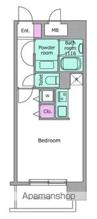 レジデンス江戸川橋【6階】の間取り