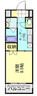 リデアル上人【303号室】の間取り