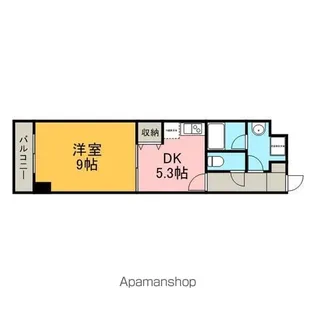 レジディア東桜【6階】の間取り