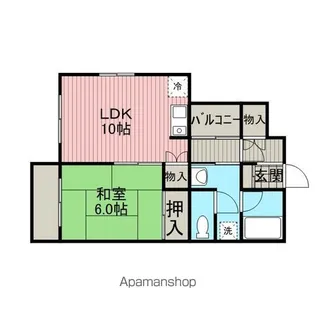 オレンジファーム【2階】の間取り