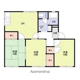 グレープズヒル【2階】の間取り