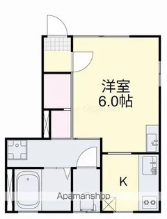 GRAN MARRY下伊福【101号室】の間取り