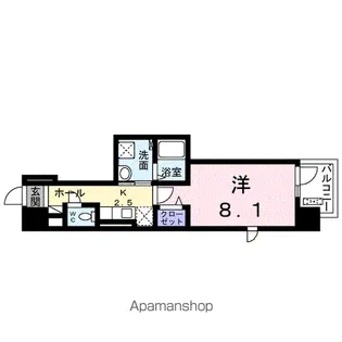 LA PLAGE SHONAN【10階】の間取り