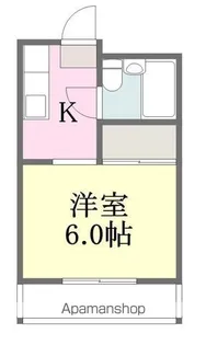 八束ビル【2階】の間取り