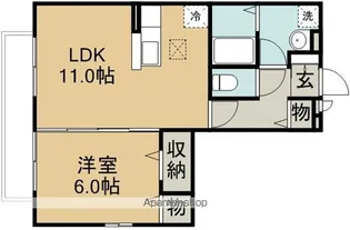 ピア フローラ【2階】の間取り