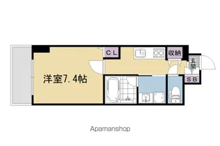 エルミナラクト【506号室】の間取り