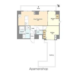 GRANSITE東大前【6階】の間取り