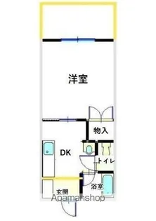 PALM GARDEN【306号室】の間取り