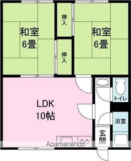 イホリハイツ【203号室】の間取り